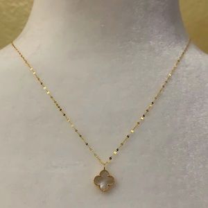 18k yellow gold necklace